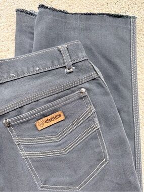 Vintage Gitano High Rise Jeans – Size 16 Regular – Gray/Black Denim